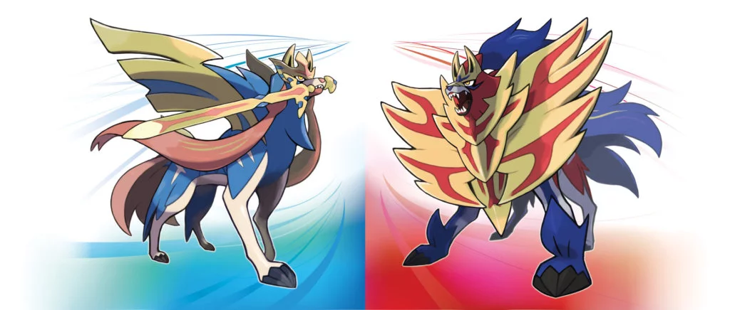 PokemosEscudoEspadaLegendarios