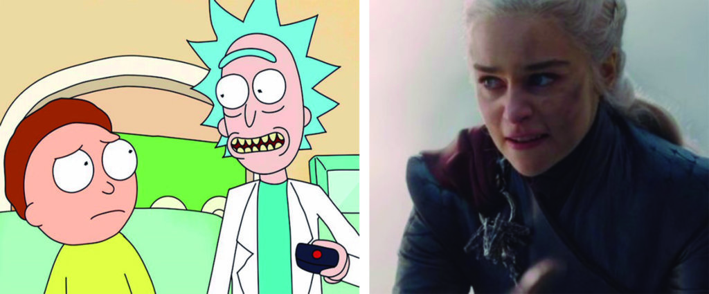 Rick y Morty Juego de Tronos
