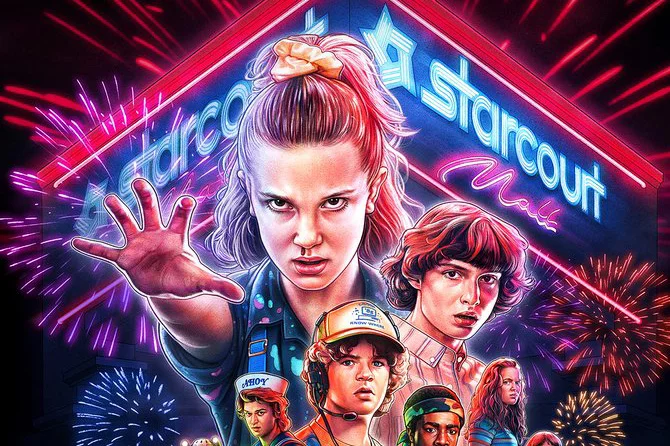 Imagen de Stranger Things 3 se empapa de años 80 en su mágico póster oficial