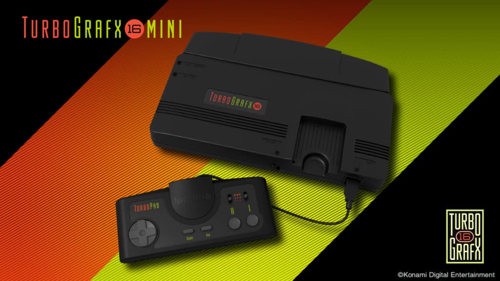 Turbo Grafx 16 mini copyright