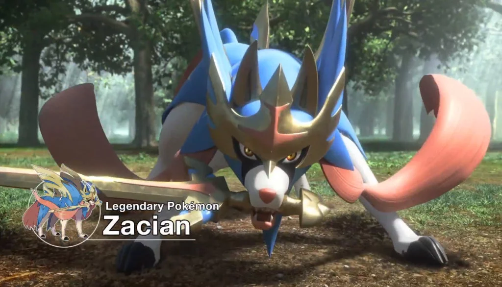 Zacian Pokemon Legendaire