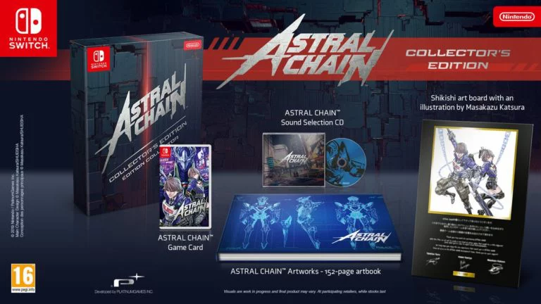astral chain edicion coleccionista