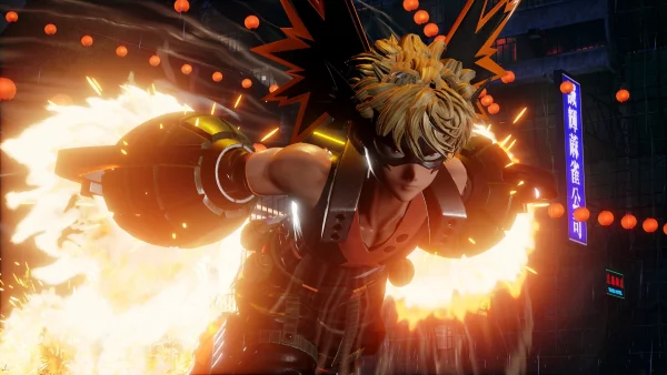 Imagen de Bakugo, de My Hero Academia, luce sus primeras imágenes en Jump Force