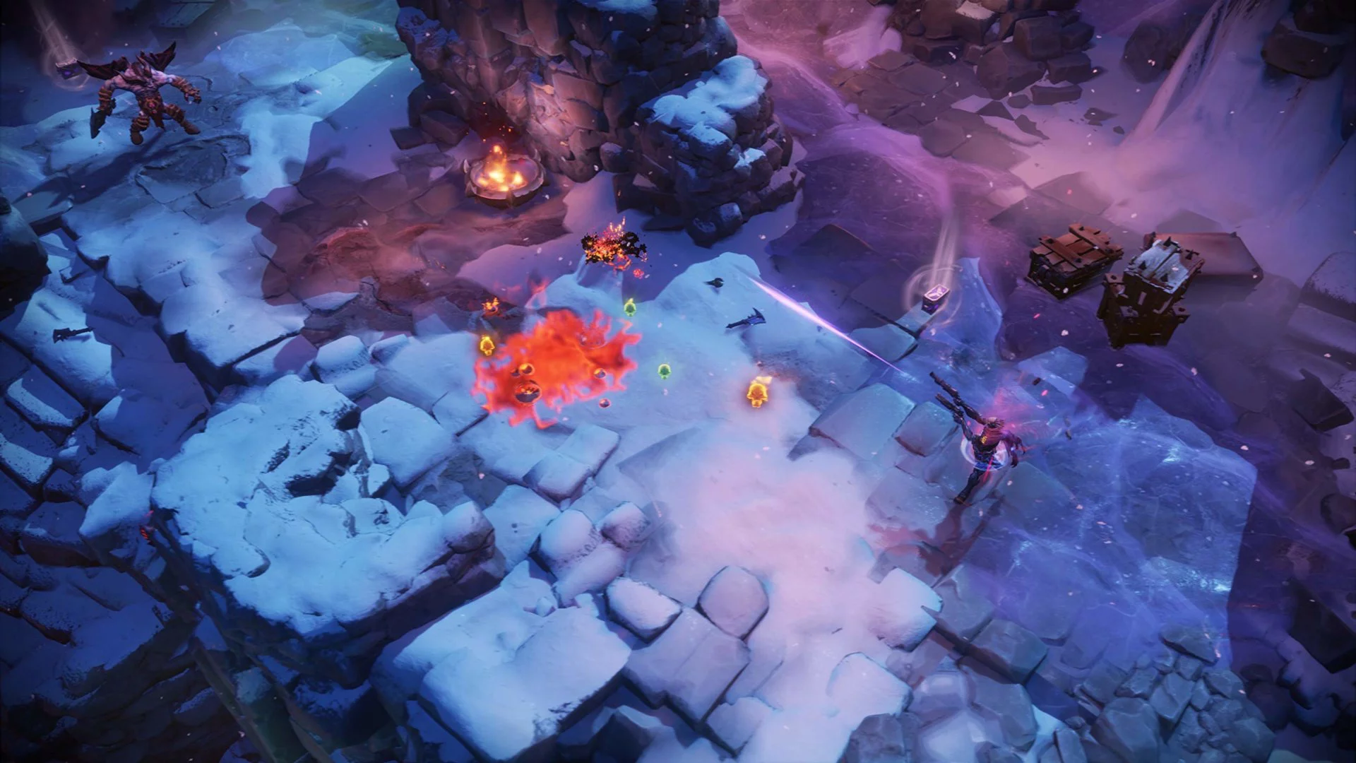 Imagen de Darksiders Genesis se exhibe en un largo gameplay mostrando su estilo Diablo