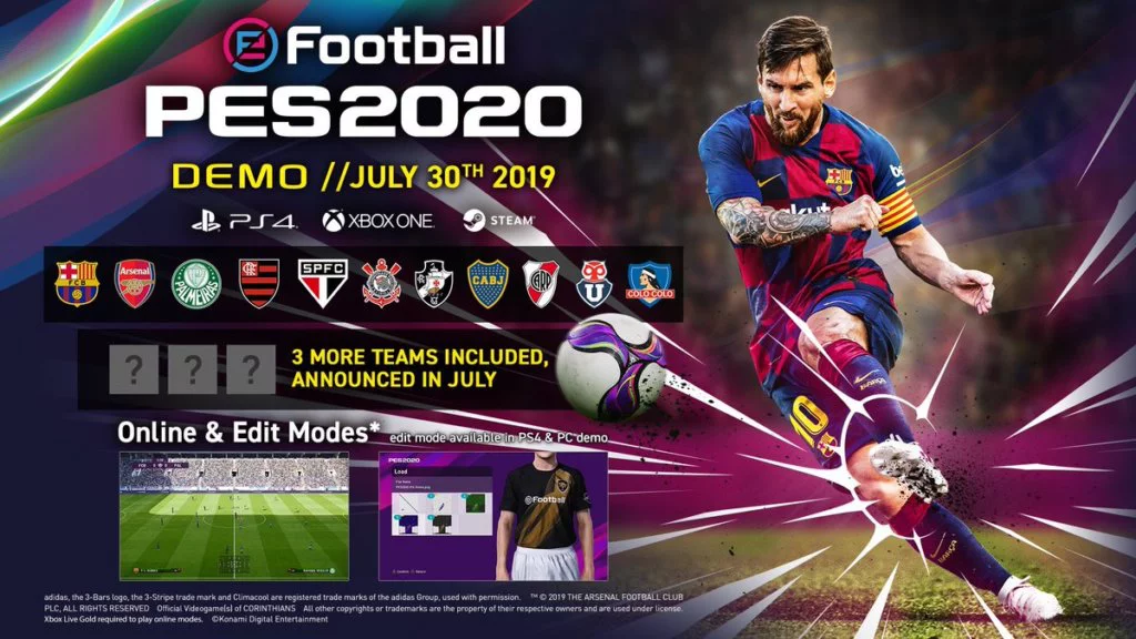demo pes2020