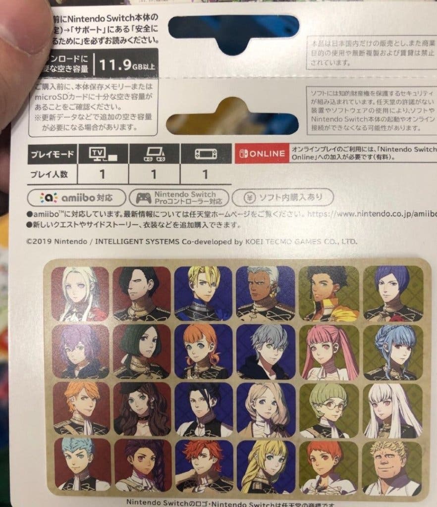 fire emblem three houses download card