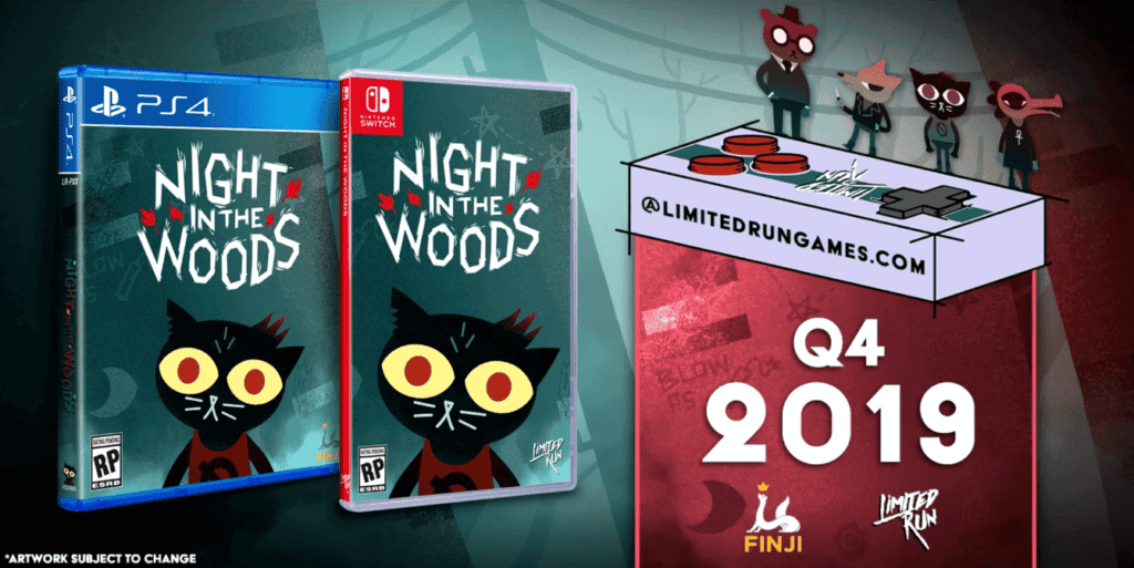 night in the woods fisico