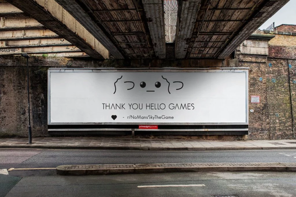 no mans sky publicidad