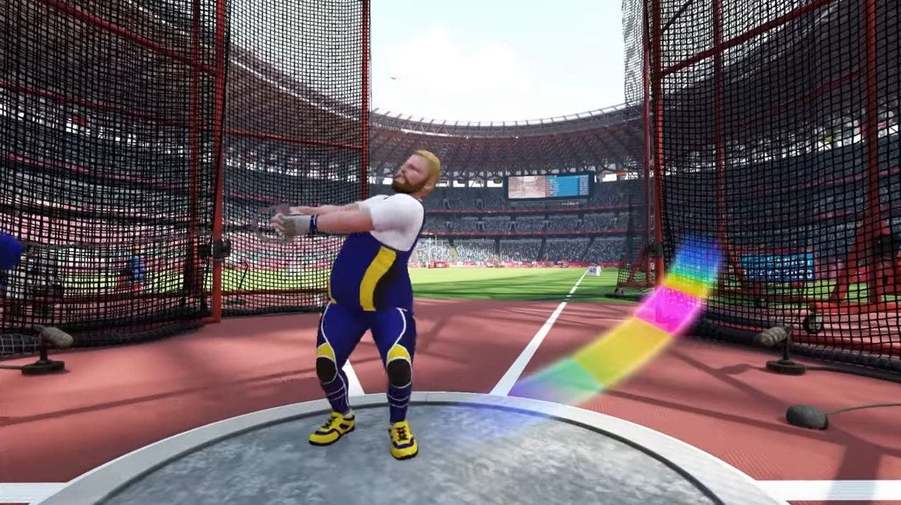 Imagen de Olympic Games Tokyo 2020: The Official Video Game muestra en vídeo el boxeo y el lanzamiento de martillo