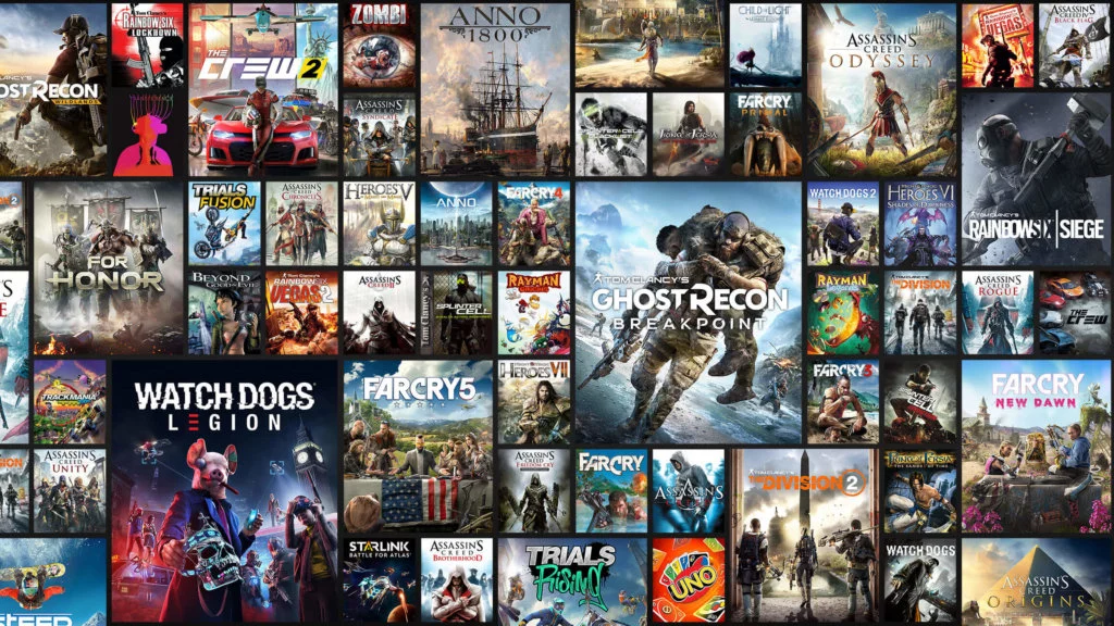 Uplay+ Catálogo de juegos