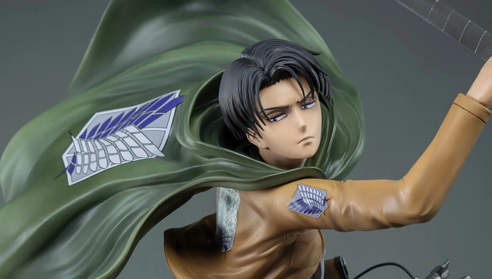 Imagen de Levi Ackerman protagonista de la nueva figura de Ataque a los Titanes