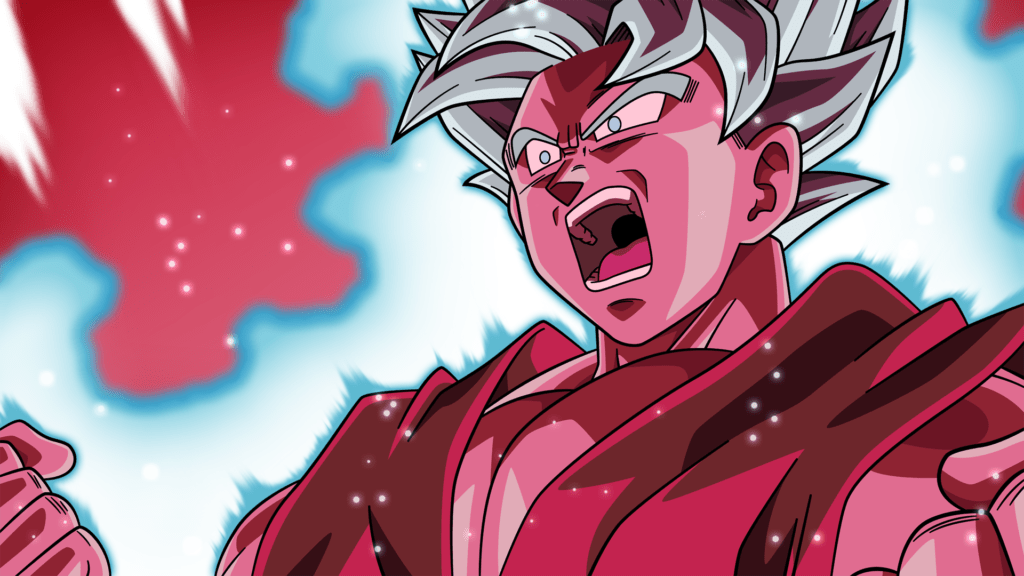 blue kaio-ken