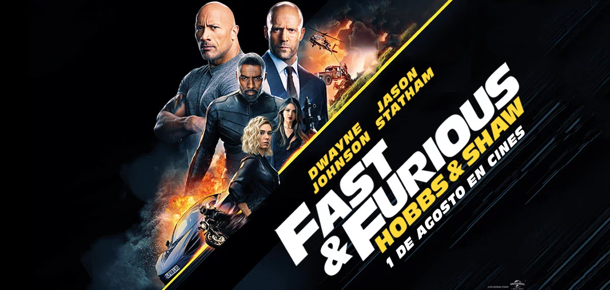 Imagen de Sorteamos 5 camisetas y 5 entradas dobles por el estreno de Hobbs and Shaw