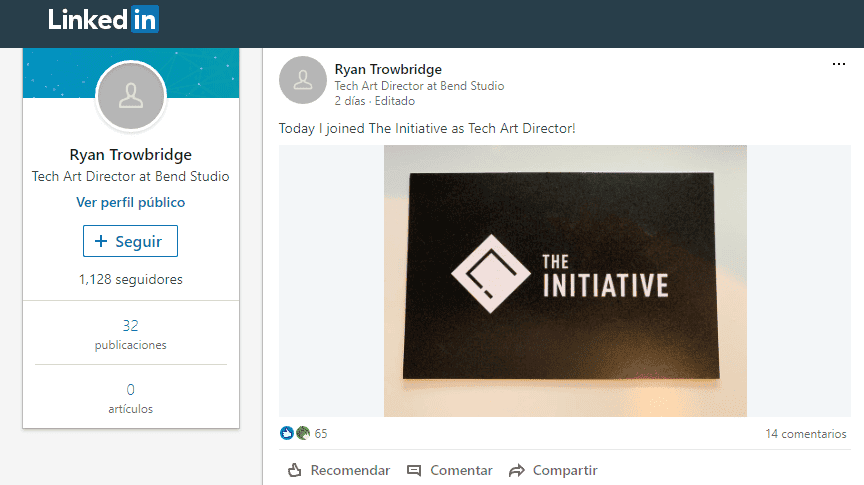 LinkedIn the initiative