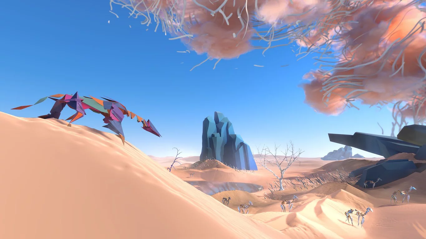 Imagen de Paper Beast, el título de realidad virtual del creador de Another World, muestra un nuevo teaser