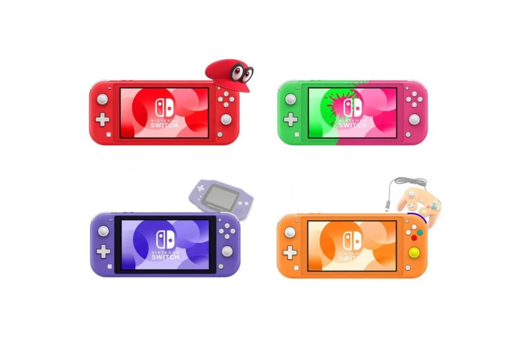 Diseños de Switch Lite para McCoy Customs