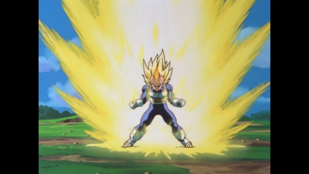 dragon ball vegeta transformaciones
