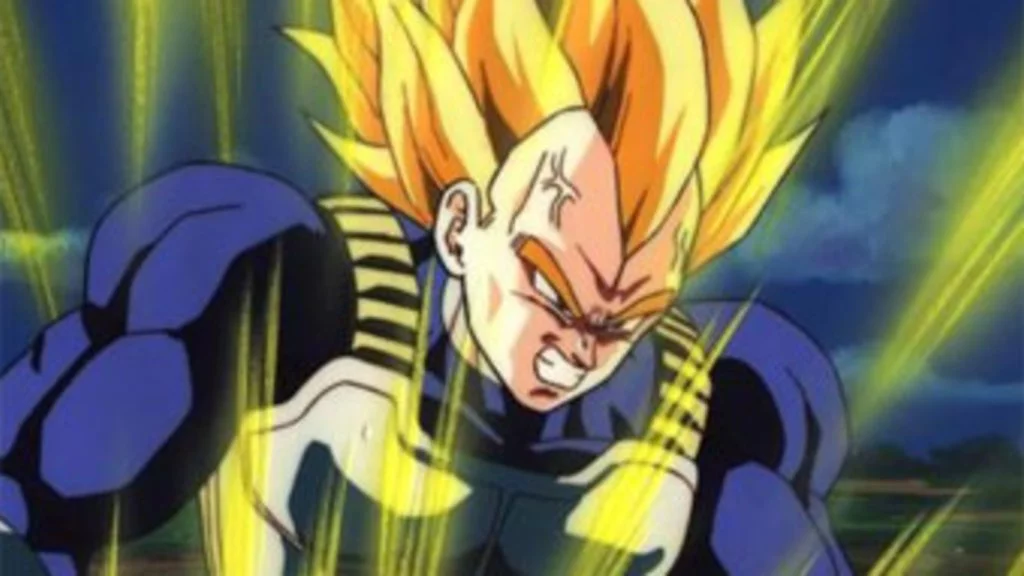dragon ball vegeta transformaciones