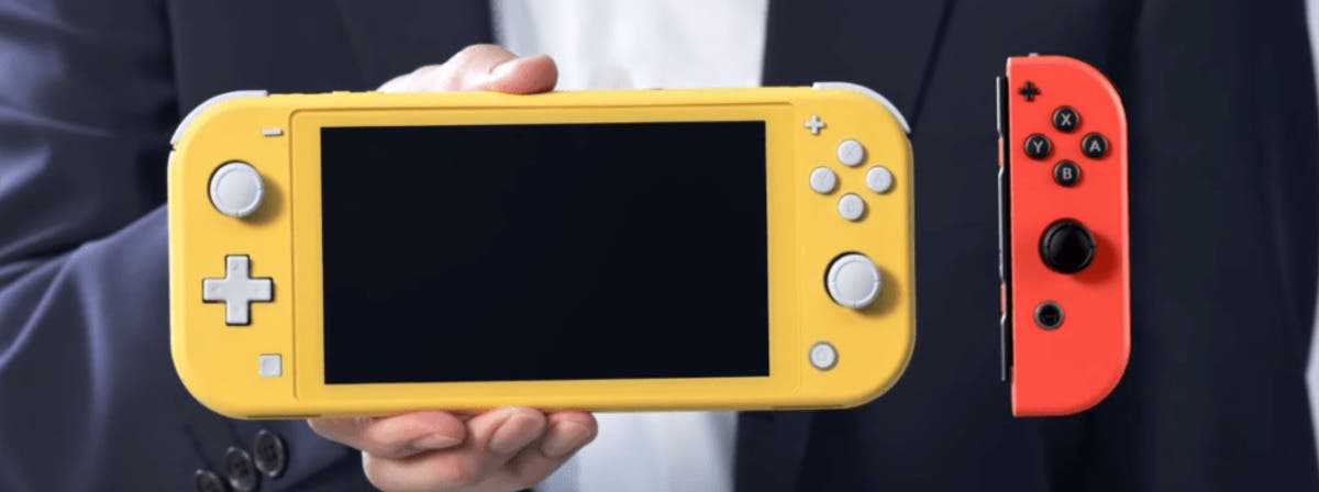 Imagen de Nintendo Switch Lite presenta el mismo diseño de Joy-Con en sus sticks que la original