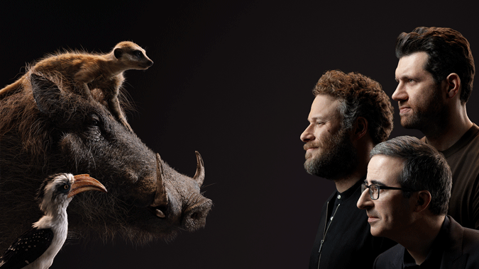 disney lion king eichner rogen oliver timon pumbaa zazu portrait