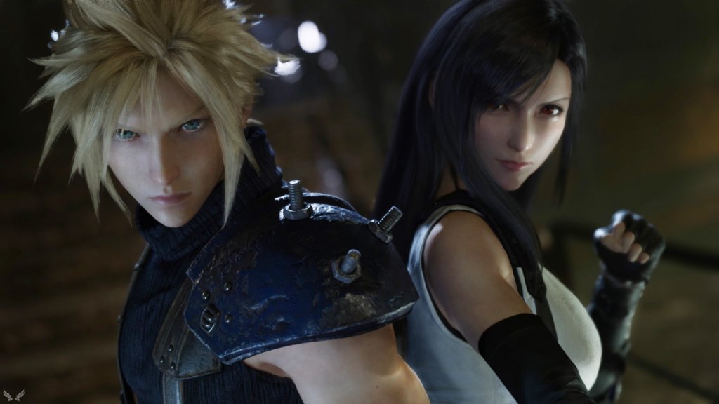 ffvii remake e3 2019 cover tifa cloud