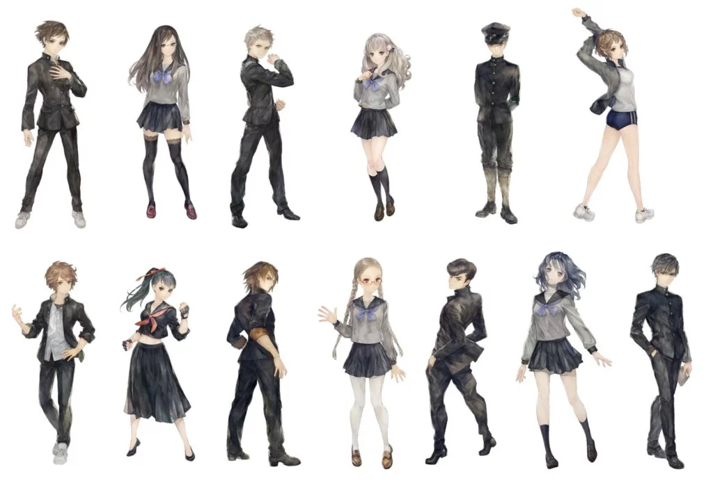 personajes 13 sentinels