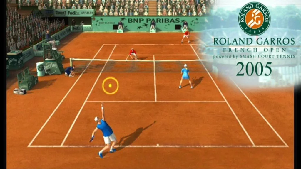roland garros 2005 smash court tennis