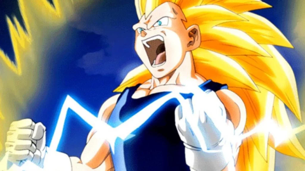 dragon ball vegeta transformaciones