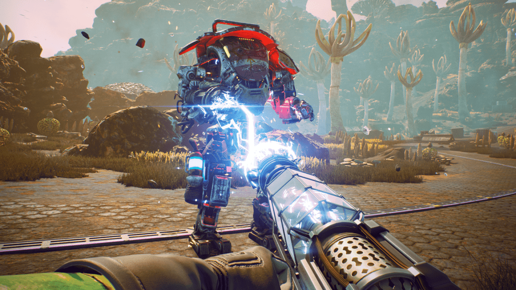theouterworlds hands on shock cannon min