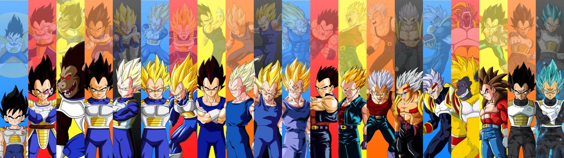 Transformaciones de Vegeta  Anime dragon ball super, Anime dragon ball,  Dragon ball