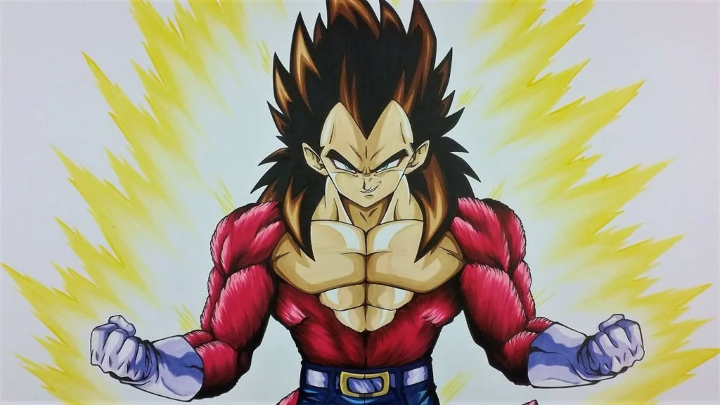 dragon ball vegeta transformaciones