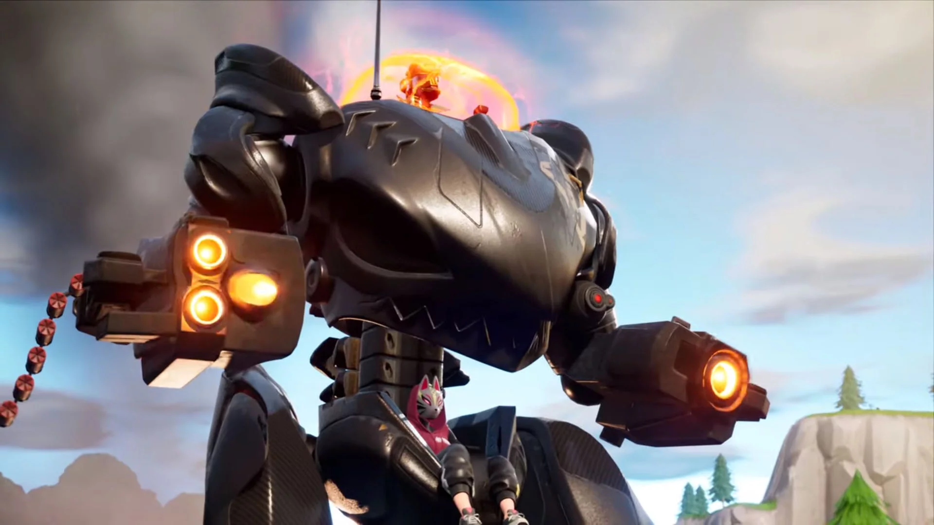 Imagen de Epic integró el B.R.U.T.O a Fortnite para ayudar a los jugadores casuales a ganar