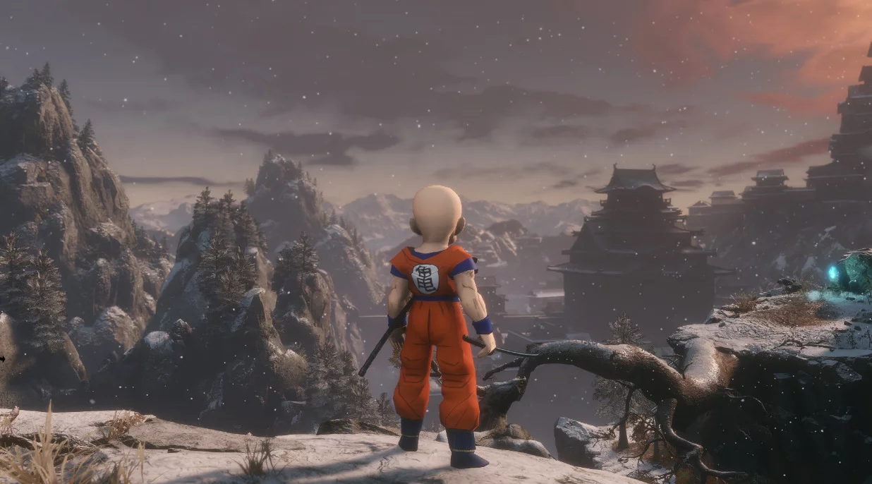 Imagen de Dragon Ball Z y Sekiro: Shadows Die Twice se fusionan gracias a un mod