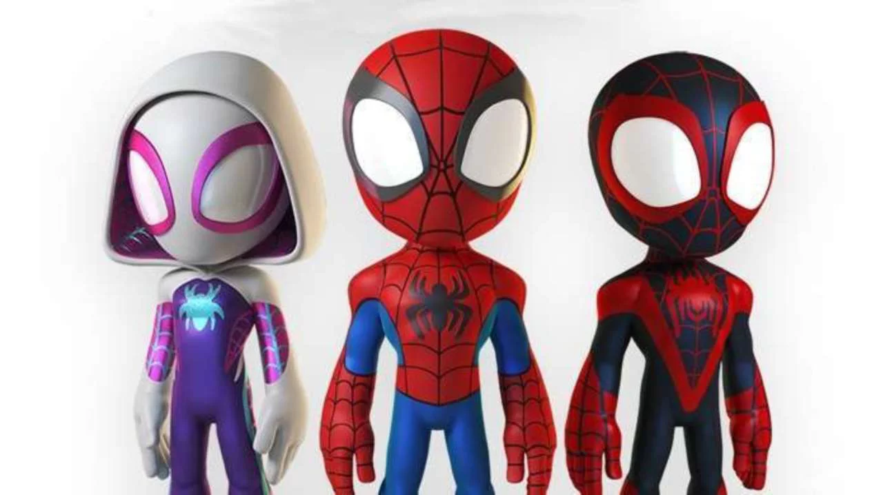 Imagen de Spidey and his Amazing Friends, nueva serie animada de Spider-Man para Disney Junior