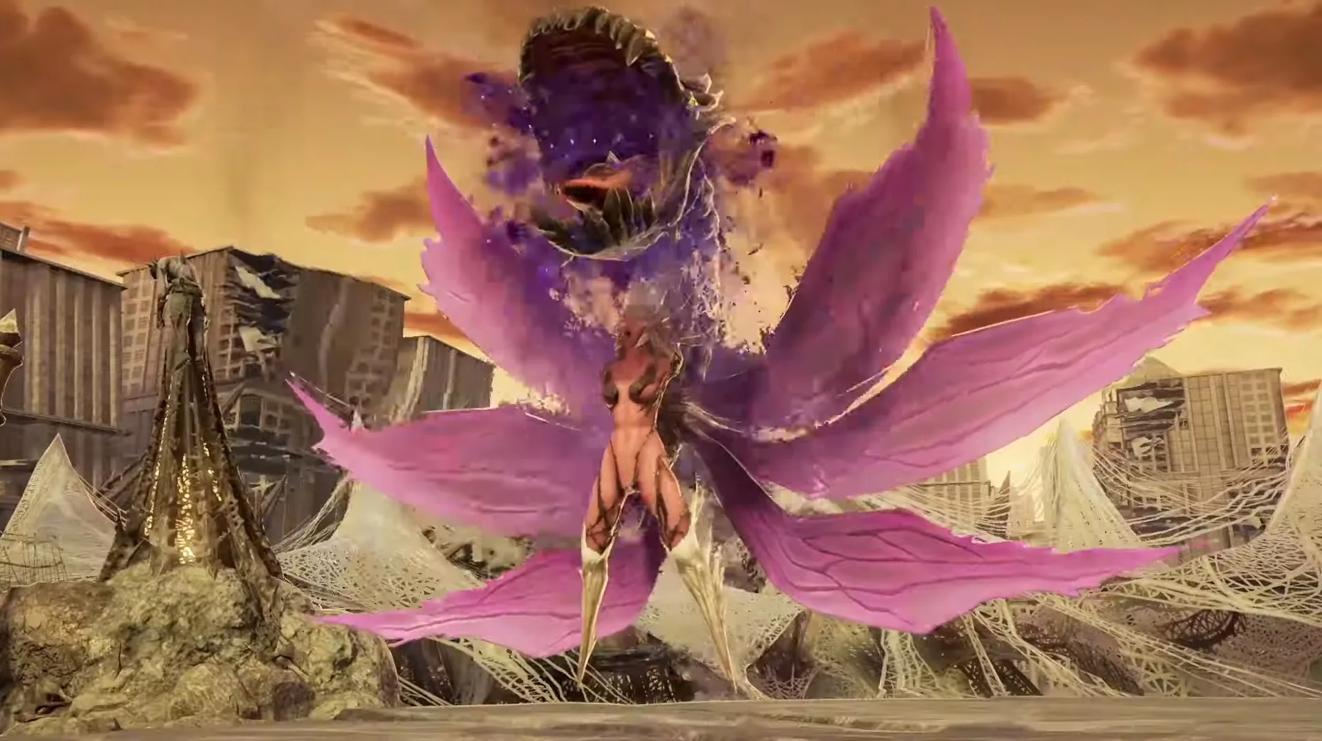Imagen de Code Vein presenta al jefe 'Butterfly of Delirium' en un tráiler