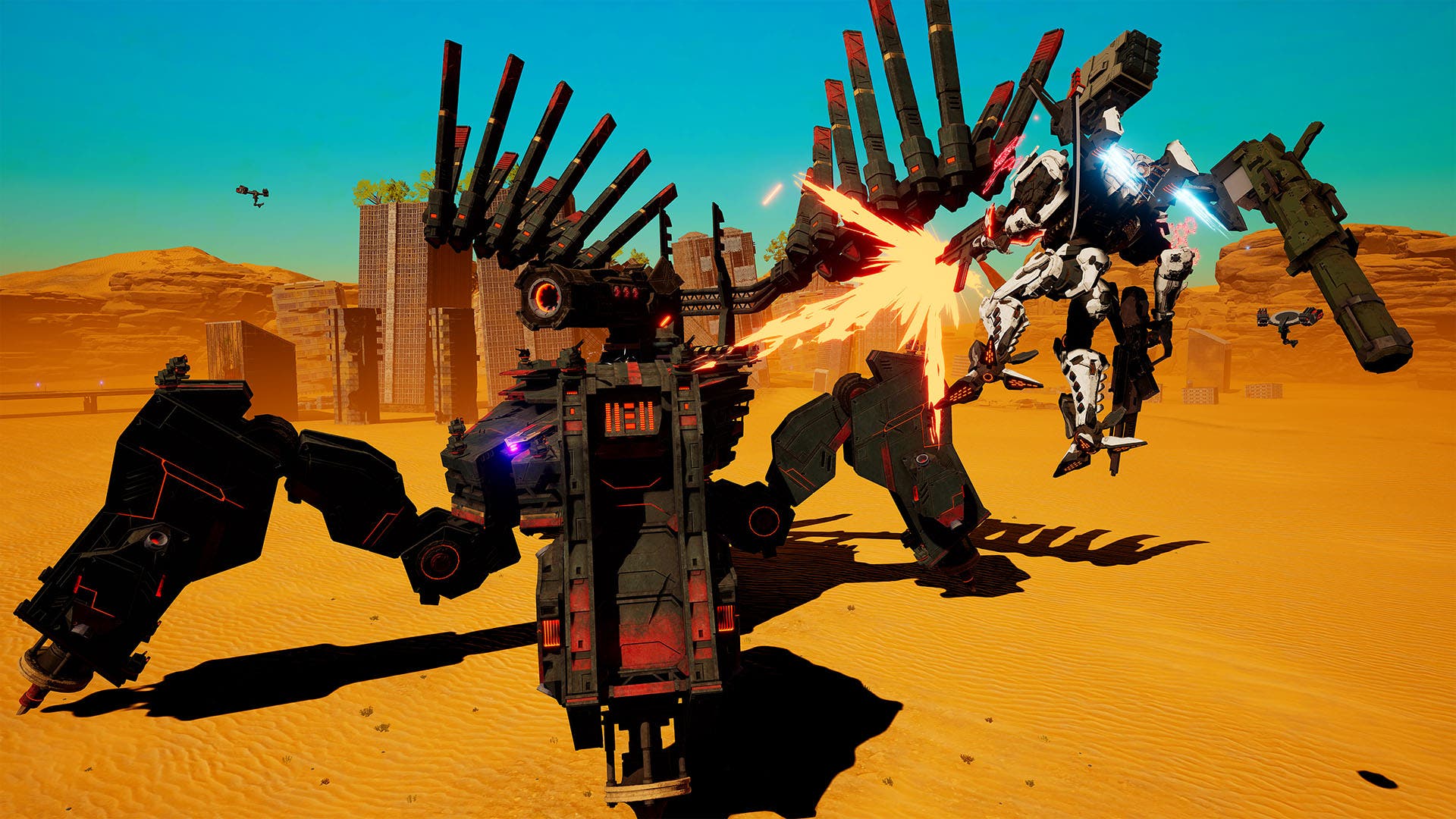 Imagen de El frame rate de Daemon X Machina fue prioridad en su desarrollo