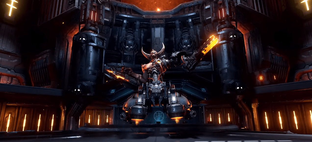 Imagen de DOOM Eternal presenta un nuevo enemigo, el DOOM Hunter, en vídeo