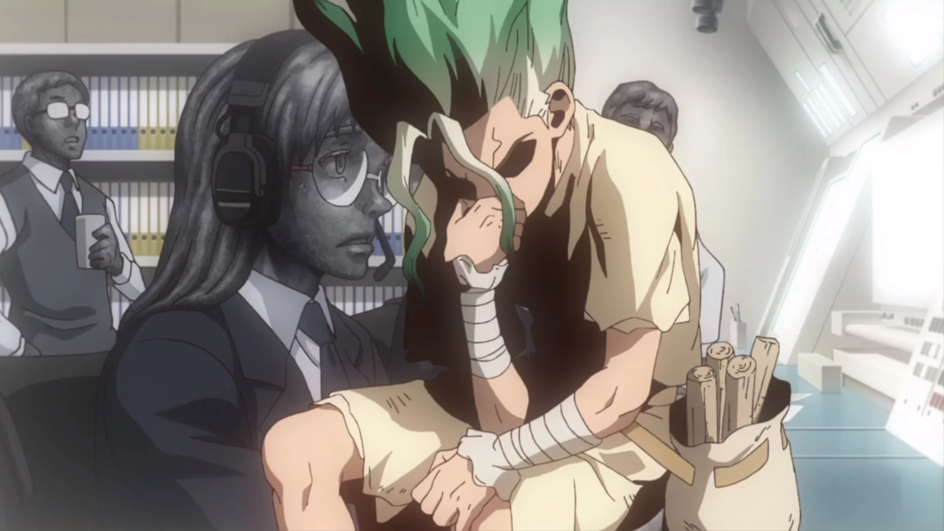 Imagen de Crítica de Dr. Stone 1×06: El gran trono de piedra