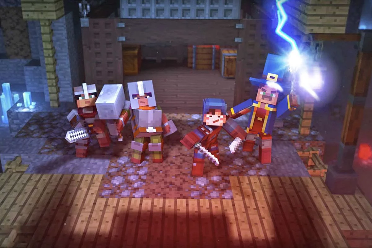 Imagen de Minecraft Dungeons nos deja con un nuevo gameplay durante la Gamescom