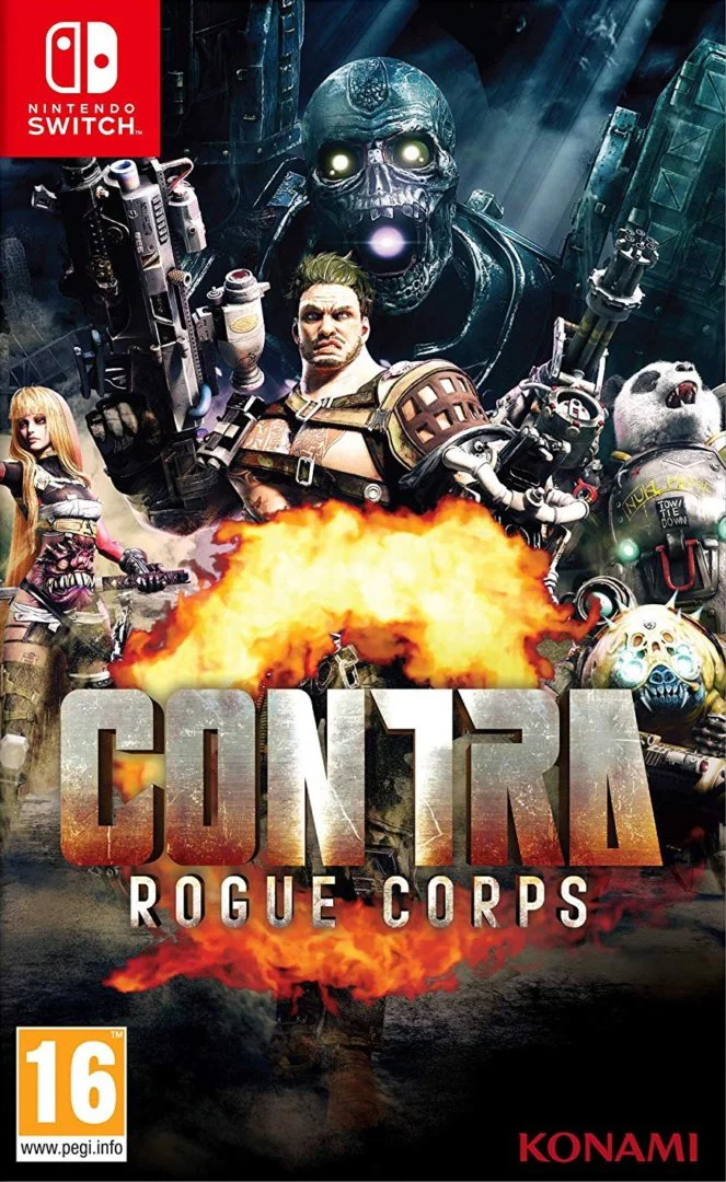 Portada de Contra: Rogue Corps