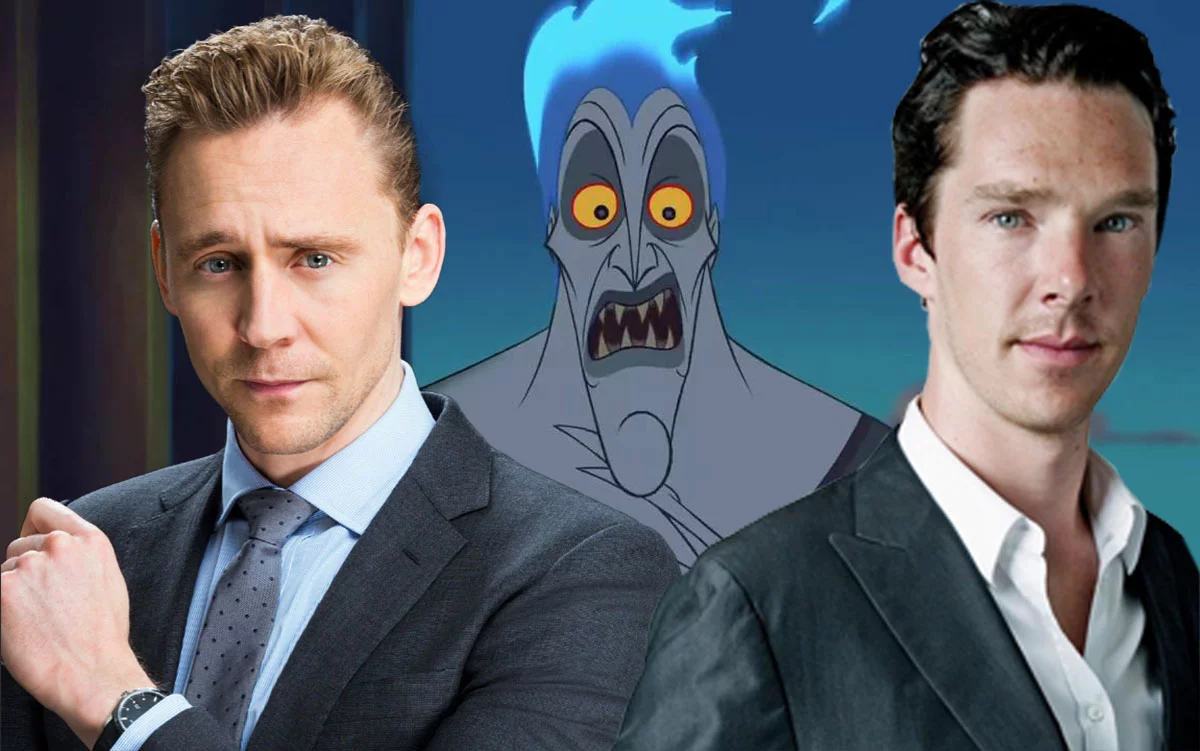 Imagen de Tom Hiddleston y Benedict Cumberbatch suenan como Hades para el live-action de Hércules
