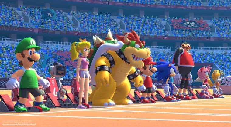 Imagen de Ya disponible la demo de Mario & Sonic en los juegos olímpicos: Tokio 2020