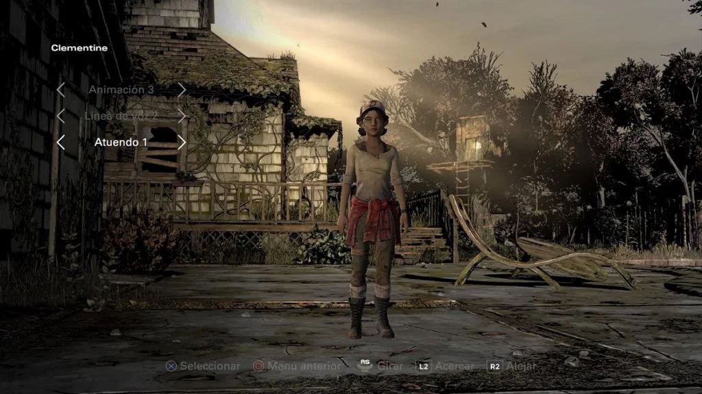 Personajes 3d the walking dead