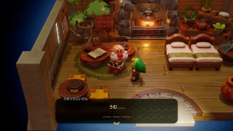 The Legend of Zelda Links Awakening Abuelo Ulrira
