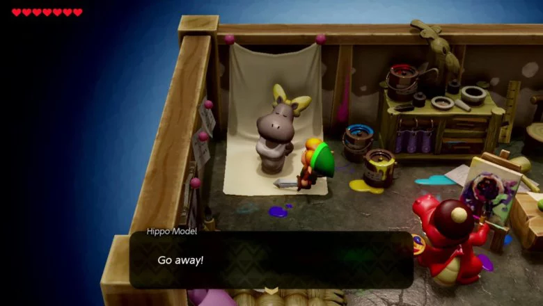 The Legend of Zelda Links Awakening Aldea Animal 3