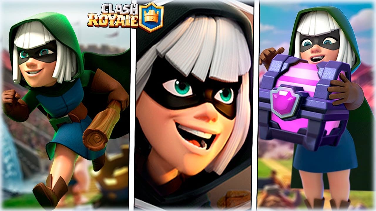 Imagen de Se acerca el desafío de la Bandida a Clash Royale