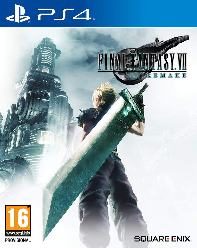 Portada de Final Fantasy VII Remake