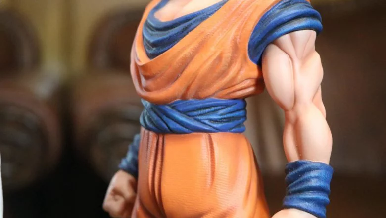 dragon ball z figura gohan y super buu 10