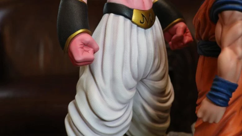 dragon ball z figura gohan y super buu 9