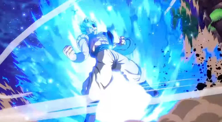 Imagen de Gogeta SSGSS brilla en un increíble gameplay de Dragon Ball FighterZ